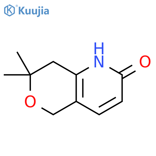 7,7-Dimethyl-7,8-dihydro-1H-pyrano[4,3-b]pyridin-2(5H)-one structure