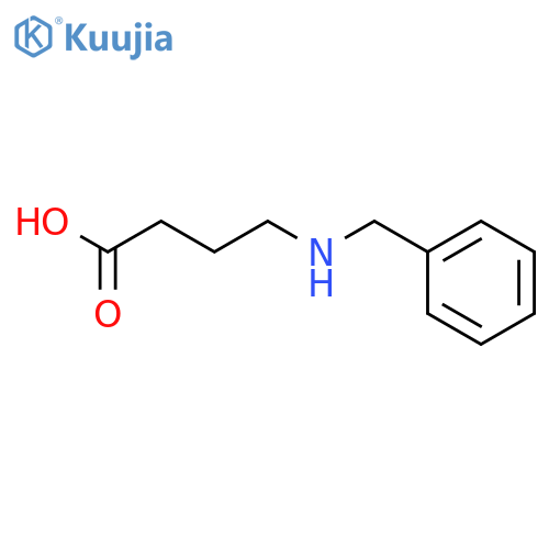 4-(benzylamino)butanoic acid structure