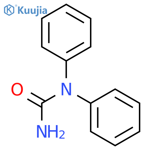 Urea, diphenyl- structure