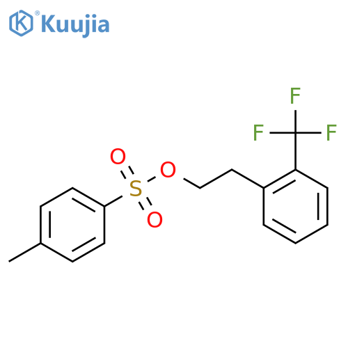 2-(2-Trifluoromethylphenyl)ethyl p-toluenesulfonate structure