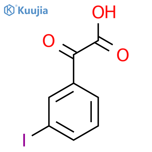 2-(3-Iodophenyl)-2-oxoacetic acid structure