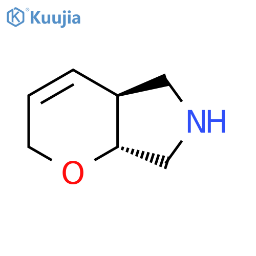 rac-(4aR,7aS)-2H,4aH,5H,6H,7H,7aH-pyrano2,3-cpyrrole structure