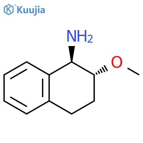 rac-(1R,2R)-2-methoxy-1,2,3,4-tetrahydronaphthalen-1-amine, trans structure