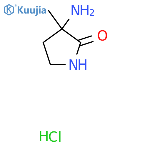 3-amino-3-methylpyrrolidin-2-one hydrochloride structure