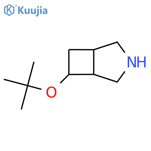 6-(tert-butoxy)-3-azabicyclo3.2.0heptane structure
