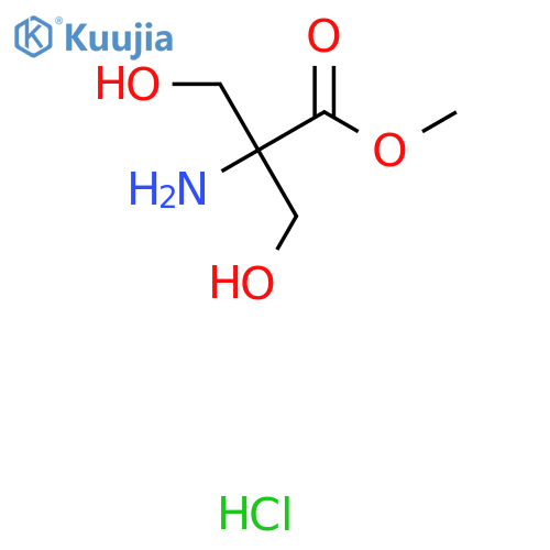 Methyl 2-amino-3-hydroxy-2-(hydroxymethyl)propanoate hydrochloride structure