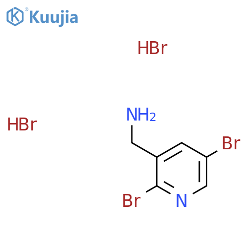 1-(2,5-Dibromopyridin-3-yl)methanamine dihydrobromide structure
