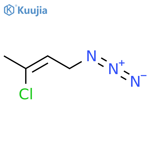 1-Azido-3-chlorobut-2-ene structure