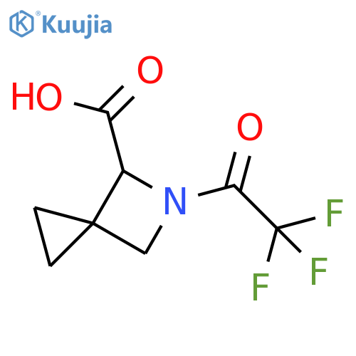 5-(2,2,2-trifluoroacetyl)-5-azaspiro2.3hexane-4-carboxylic acid structure
