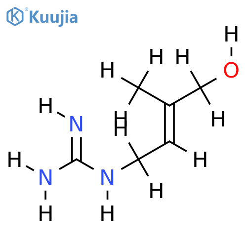(E)-4-Hydroxy-3-methyl-2-butenyl)guanidine structure