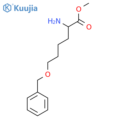 Methyl 2-amino-6-(benzyloxy)hexanoate structure