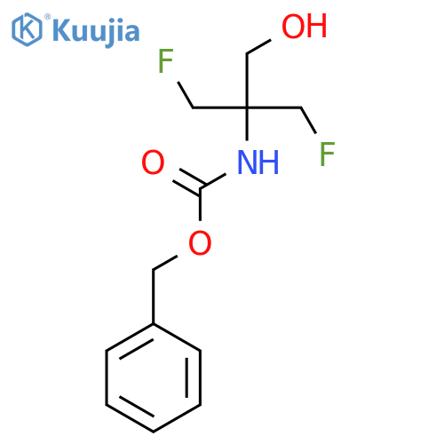 benzyl N-1-fluoro-2-(fluoromethyl)-3-hydroxypropan-2-ylcarbamate structure