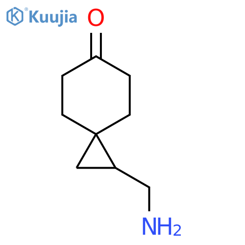 1-(Aminomethyl)spiro[2.5]octan-6-one structure