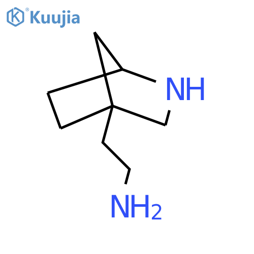 2-{2-azabicyclo2.2.1heptan-4-yl}ethan-1-amine structure