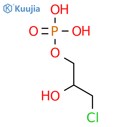1,2-Propanediol,3-chloro-, 1-(dihydrogen phosphate) structure