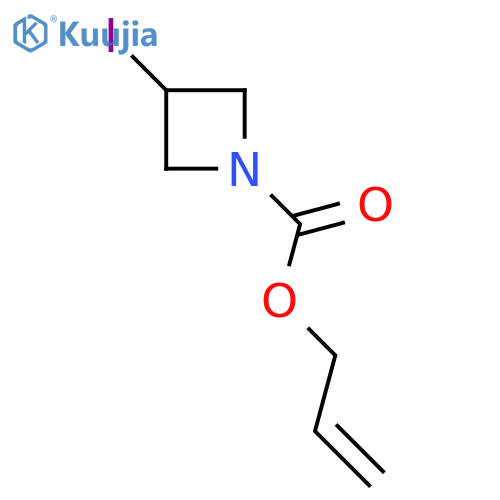 Prop-2-en-1-yl 3-iodoazetidine-1-carboxylate structure