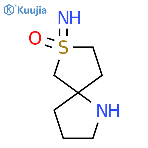 7-Imino-7lambda6-thia-1-azaspiro[4.4]nonan-7-one structure