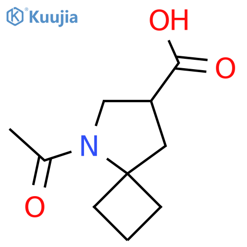 5-acetyl-5-azaspiro3.4octane-7-carboxylic acid structure