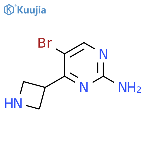 4-(Azetidin-3-yl)-5-bromopyrimidin-2-amine structure
