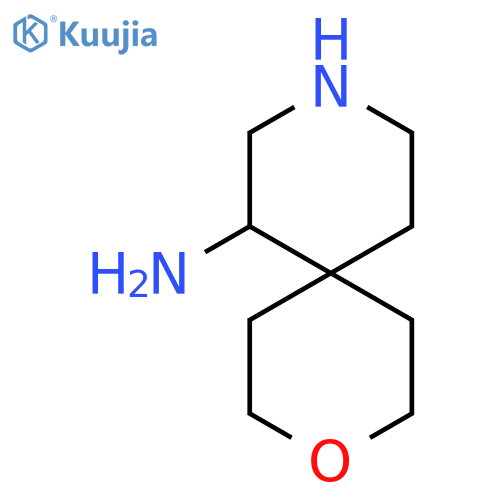 3-oxa-9-azaspiro5.5undecan-7-amine structure