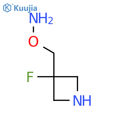 O-(3-fluoroazetidin-3-yl)methylhydroxylamine structure