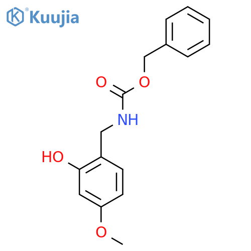 benzyl N-(2-hydroxy-4-methoxyphenyl)methylcarbamate structure