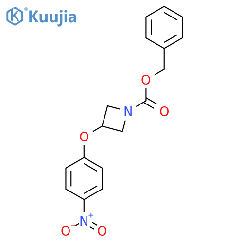 Benzyl 3-(4-nitrophenoxy)azetidine-1-carboxylate structure