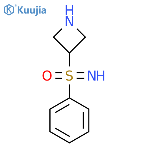 [(Azetidin-3-yl)(phenyl)imino-lambda6-sulfanyl]one structure