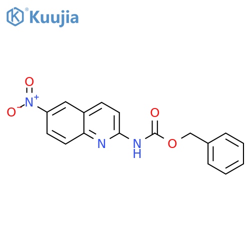 benzyl N-(6-nitroquinolin-2-yl)carbamate structure