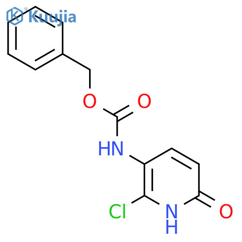 benzyl N-(2-chloro-6-hydroxypyridin-3-yl)carbamate structure