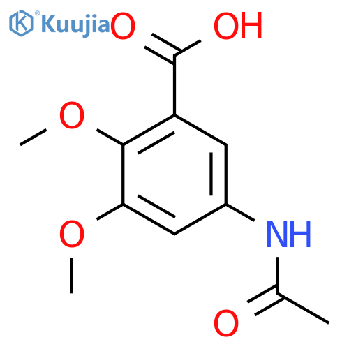 5-Acetamido-2,3-dimethoxybenzoic acid structure