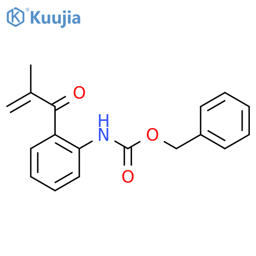 benzyl N-2-(2-methylprop-2-enoyl)phenylcarbamate structure