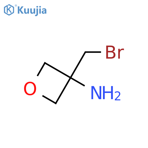 3-(bromomethyl)oxetan-3-amine structure