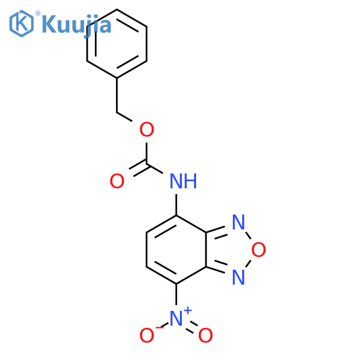 benzyl N-(7-nitro-2,1,3-benzoxadiazol-4-yl)carbamate structure