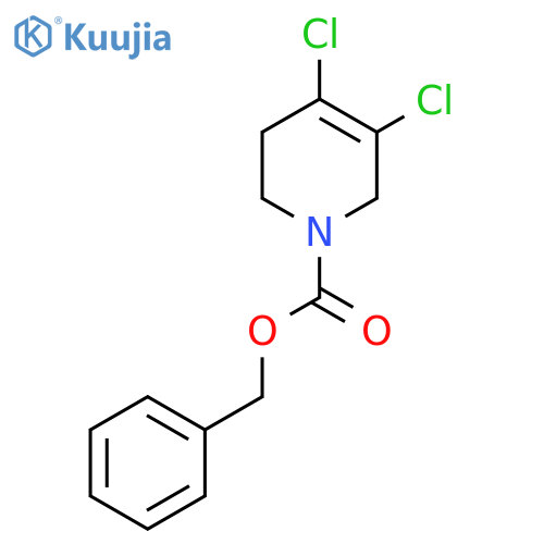 Benzyl 4,5-dichloro-1,2,3,6-tetrahydropyridine-1-carboxylate structure