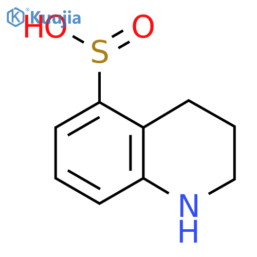 1,2,3,4-Tetrahydroquinoline-5-sulfinic acid structure