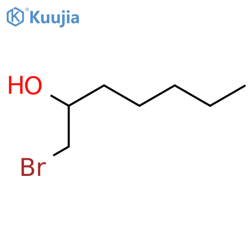 1-Bromoheptan-2-ol structure