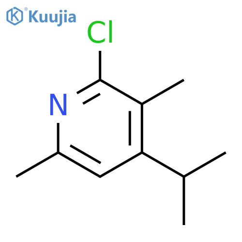 2-Chloro-4-isopropyl-3,6-dimethylpyridine structure