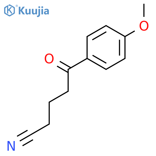 5-(4-Methoxyphenyl)-5-oxovaleronitrile structure