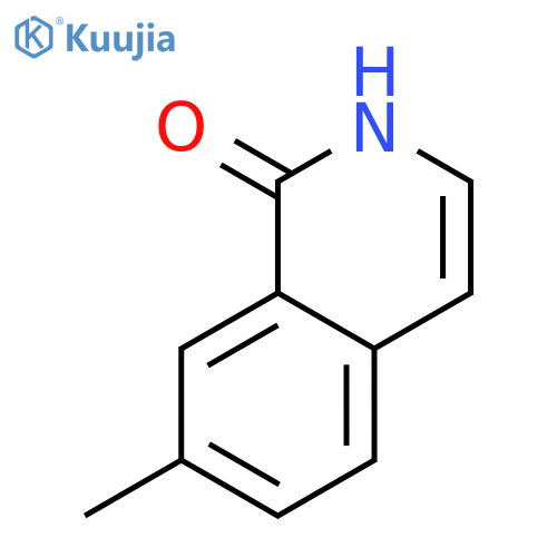 7-methyl-1,2-dihydroisoquinolin-1-one structure