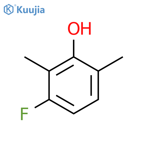 Phenol, 3-fluoro-2,6-dimethyl- structure