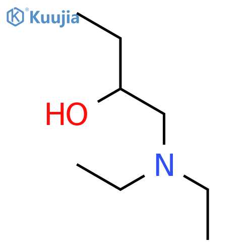 1-(Diethylamino)butan-2-ol structure