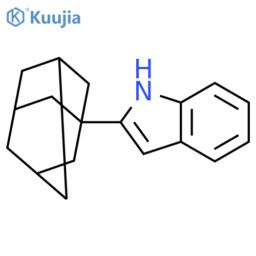 1H-Indole, 2-tricyclo[3.3.1.13,7]dec-1-yl- structure