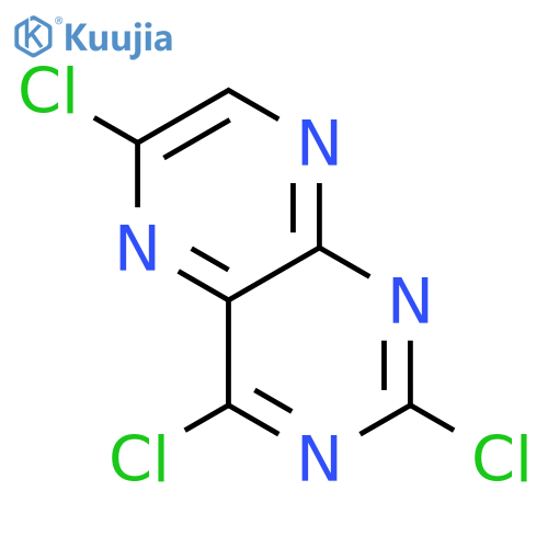 2,4,6-Trichloropteridine structure