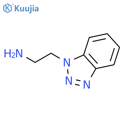 2-(1H-1,2,3-benzotriazol-1-yl)ethan-1-amine structure