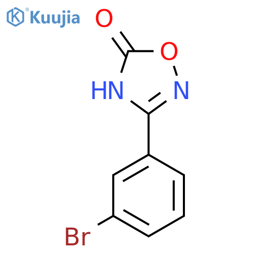 3-(3-Bromophenyl)-4,5-dihydro-1,2,4-oxadiazol-5-one structure