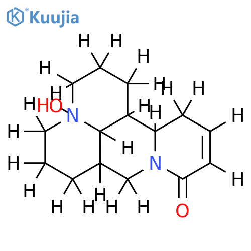 (+)-oxysophocarpine structure