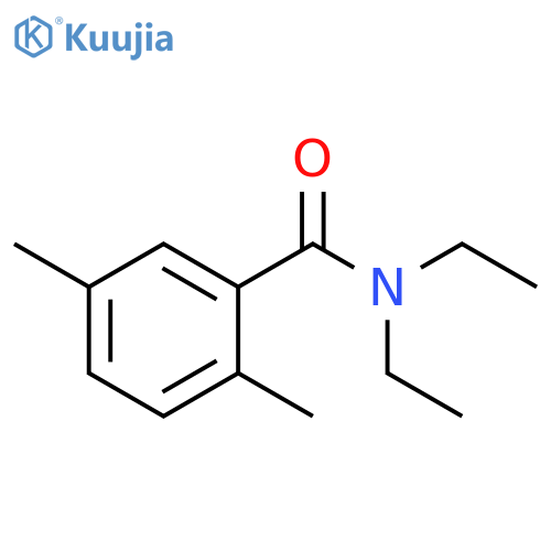 Benzamide,N,N-diethyl-2,5-dimethyl- structure