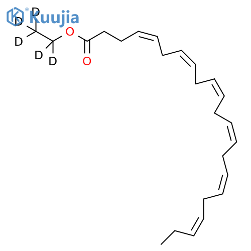 Docosahexaenoic acid ethyl ester-d5 structure