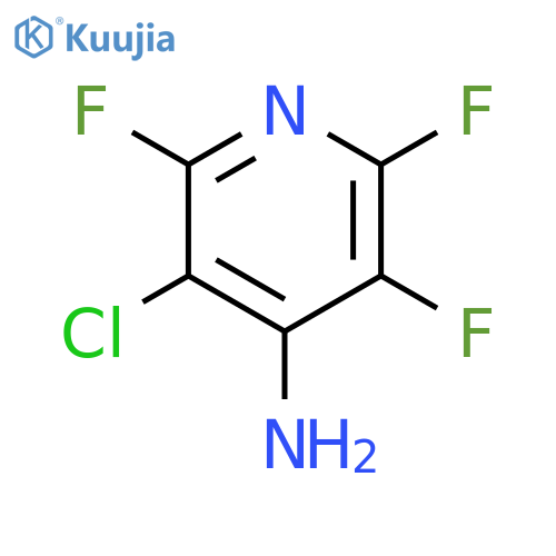 4-Amino-3-chloro-2,5,6-trifluoropyridine structure